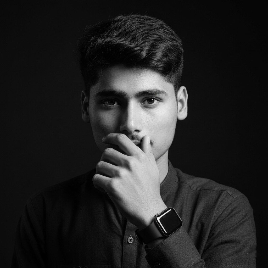 Portrait of Mehmood Hussain
